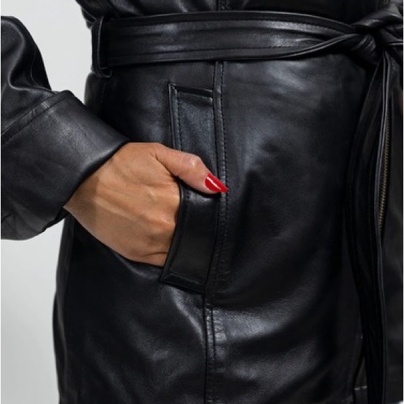 MONDAY MARKDOWN Whet Blu Traci Women’s Leather jacket in Black - Picture 6 of 14